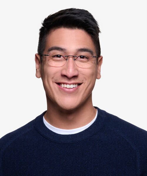 Vince Black MetalEyeglass Frames for Men from EyeBuyDirect