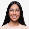 Vince Black MetalEyeglass Frames for Women from EyeBuyDirect