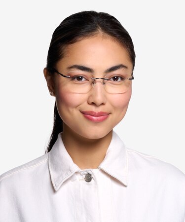 Gunmetal Vince -  Lightweight Metal Eyeglasses