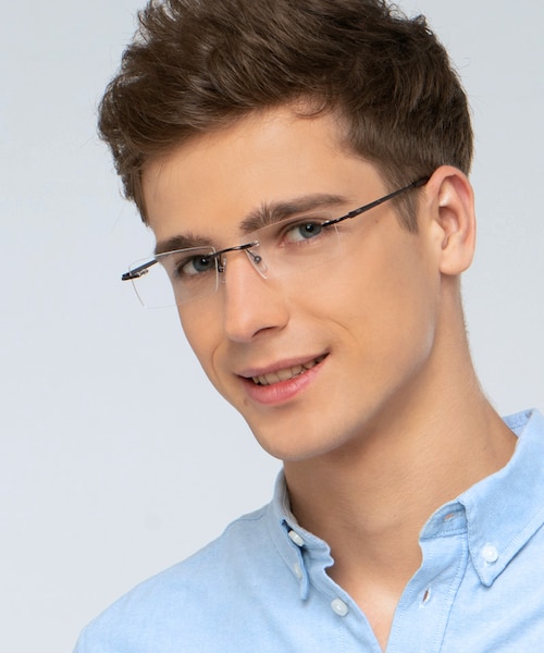 Regis Brown MetalEyeglass Frames for Men from EyeBuyDirect