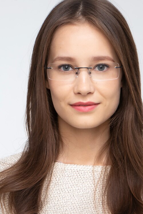 Earl Black MetalEyeglass Frames for Women from EyeBuyDirect