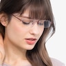 Lithe Cinnamon Red MetalEyeglass Frames for Women from EyeBuyDirect