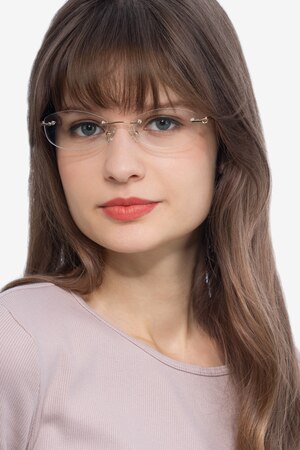 Gold Create -  Lightweight Metal Eyeglasses