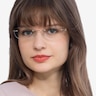 Create Doré MétalMontures de lunettes de vue pour Femmes d'EyeBuyDirect
