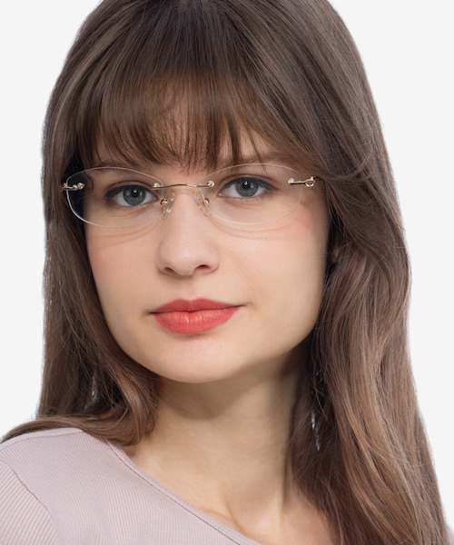 Create Gold MetalEyeglass Frames for Women from EyeBuyDirect