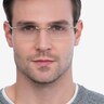 Enterprise Gold MetalEyeglass Frames for Men from EyeBuyDirect