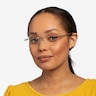 Scene Gold MetalEyeglass Frames for Women from EyeBuyDirect