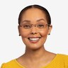 Scene Rouge MétalMontures de lunettes de vue pour Femmes d'EyeBuyDirect