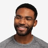 Generous Matte Black MetalEyeglass Frames for Men from EyeBuyDirect