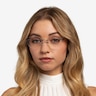 Feel Navy MetalEyeglass Frames for Women from EyeBuyDirect