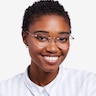Ritzy Gold MetalEyeglass Frames for Women from EyeBuyDirect