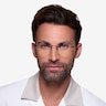 Amore Burgundy MetalEyeglass Frames for Men from EyeBuyDirect