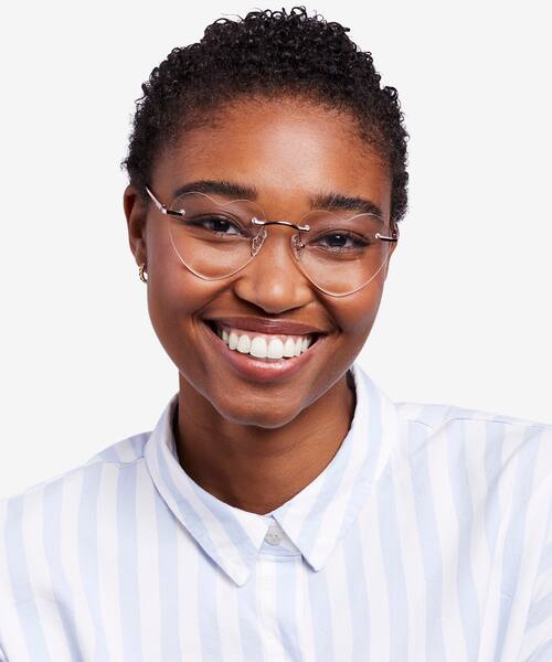 Rose Gold Bae -  Metal Eyeglasses