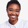 Bae Rose Gold MetalEyeglass Frames for Women from EyeBuyDirect