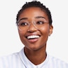 Love Rose Gold MetalEyeglass Frames for Women from EyeBuyDirect