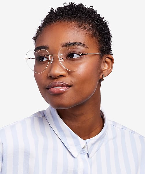 Light Gold Love - Metal Eyeglasses Light Gold Love - Metal Eyeglasses