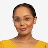 Love Silver MetalEyeglass Frames for Women from EyeBuyDirect