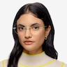 Fiesta Green MetalEyeglass Frames for Women from EyeBuyDirect