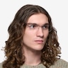 Phil Matte Gold MetalEyeglass Frames for Men from EyeBuyDirect