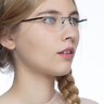 Wheeler Black TitaniumEyeglass Frames for Women from EyeBuyDirect