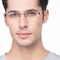 Lance Noir Titanium Montures de lunettes de vue pour Hommes d'EyeBuyDirect