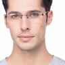 Lance Black TitaniumEyeglass Frames for Men from EyeBuyDirect