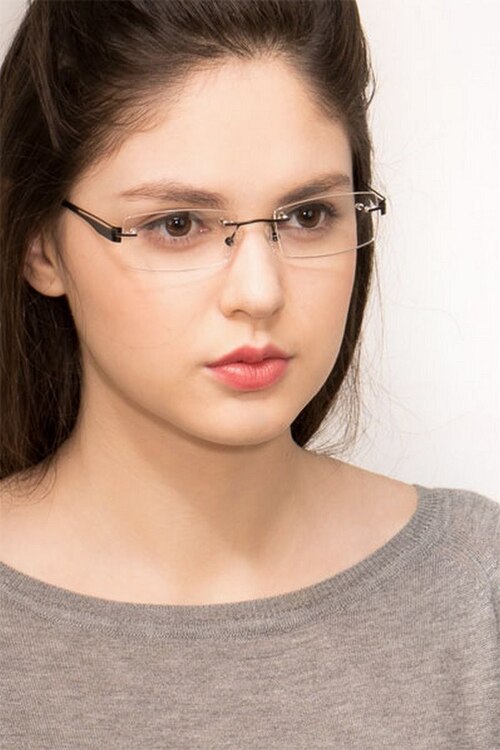 Lance Black TitaniumEyeglass Frames for Women from EyeBuyDirect