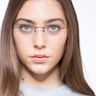 Giroux Black TitaniumEyeglass Frames for Women from EyeBuyDirect