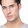 Giroux Silver TitaniumEyeglass Frames for Men from EyeBuyDirect