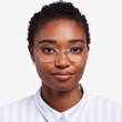 Shine Silver TitaniumEyeglass Frames for Women from EyeBuyDirect