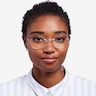 Shine Silver TitaniumEyeglass Frames for Women from EyeBuyDirect