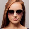 Kimry Black MetalSunglass Frames for Women from EyeBuyDirect