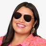 Good Vibrations Black MetalSunglass Frames for Women from EyeBuyDirect