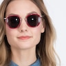 Siena Red Acetate-metalSunglass Frames for Women from EyeBuyDirect