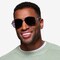 Camp  Black Silver  Métal Soleil de Lunette de vue pour Hommes d'EyeBuyDirect