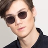 Disclosure Silver MetalSunglass Frames for Men from EyeBuyDirect