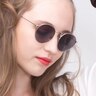 Disclosure Silver MetalSunglass Frames for Women from EyeBuyDirect
