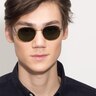Saigon Tortoise Golden MetalSunglass Frames for Men from EyeBuyDirect