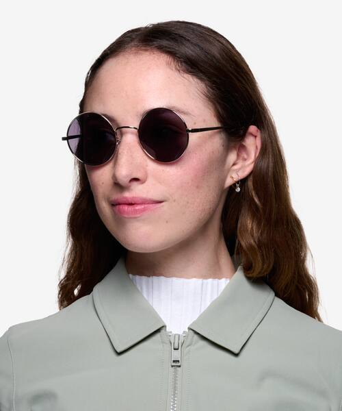  Light Golden  Guru -  Métal Sunglasses