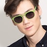 Playground Green MetalSunglass Frames for Men from EyeBuyDirect