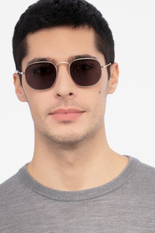 Boardwalk Gunmetal MetalSunglass Frames for Men from EyeBuyDirect