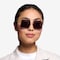 Sun Movement Doré Métal Soleil de Lunette de vue pour Femmes d'EyeBuyDirect