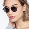 Village Rose Gold MetalSunglass Frames for Women from EyeBuyDirect
