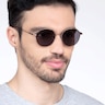 Village Bronze MetalSunglass Frames for Men from EyeBuyDirect