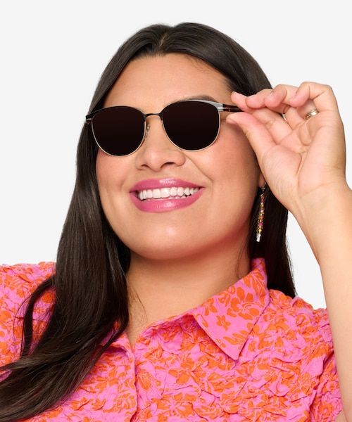 Maui Black MetalSunglass Frames for Women from EyeBuyDirect