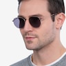 Boardwalk Rose Gold MetalSunglass Frames for Men from EyeBuyDirect