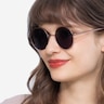 Sun Synapse Or rose MétalSoleil de Lunette de vue pour Femmes d'EyeBuyDirect