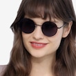 Sun Synapse Black MetalSunglass Frames for Women from EyeBuyDirect