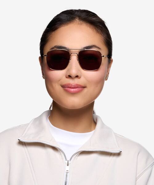 Doré Sun Fame -  Métal Sunglasses