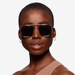 Sun Fame Rose Gold MetalSunglass Frames for Women from EyeBuyDirect